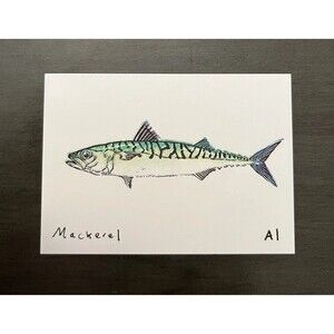 Ana Inciardi Mini Print - Mackerel